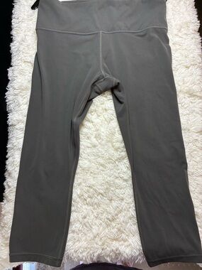 Athleta Kids Dark Gray Stretch Leggings